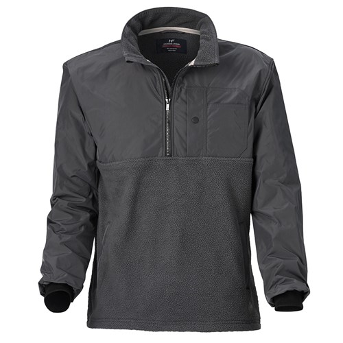 Hammer + Field Textured Spliced Sweater Steel