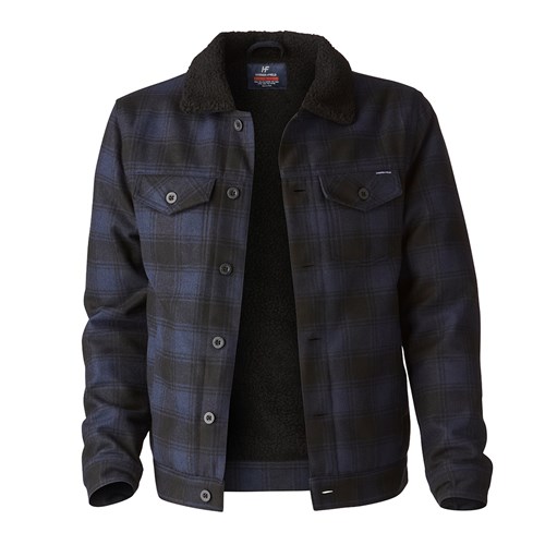 men's sherpa lined jacket