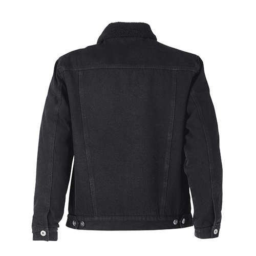 Men's sherpa jacket denim