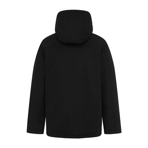 Black Water Resistant Puffer Jacket