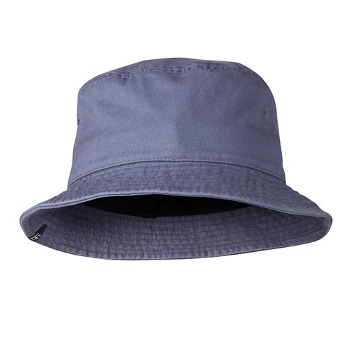 Cotton Twill Bucket Hat - Washed Petrol