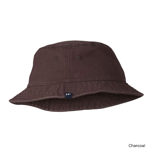 Cotton Bucket Hat - Charcoal