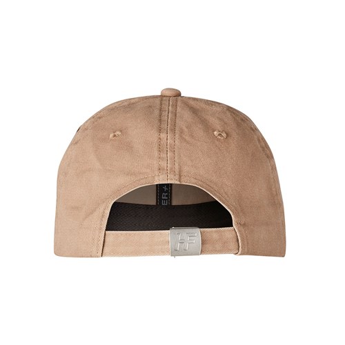 Peached cotton twill dad cap