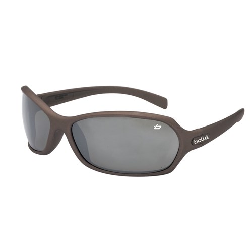 Safety Glasses - Bolle Safety Hurricane Safety Glasses - Black Frame Silver Flash Lens