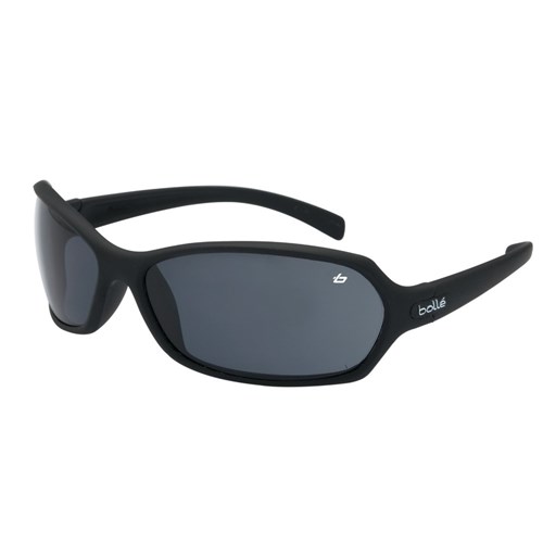 Safety Glasses - Bolle Safety Hurricane Safety Glasses - Black Frame Smoke Lens