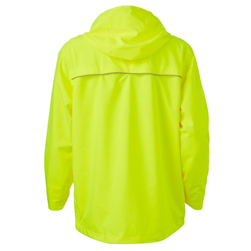 Waterproof hi vis rain jacket