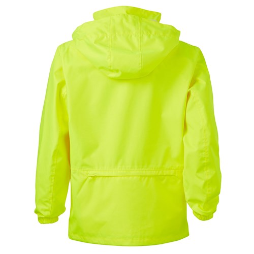 Waterproof hi vis rain jacket