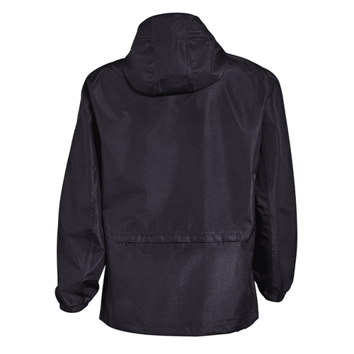 Breathable hi vis rain jacket