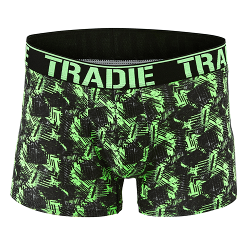 Tradie Underwear Men Printed Trunk Splice & Dice