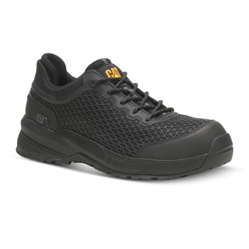 Black CAT Work Shoes
