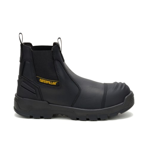 CAT Elastic Sided Work Boots