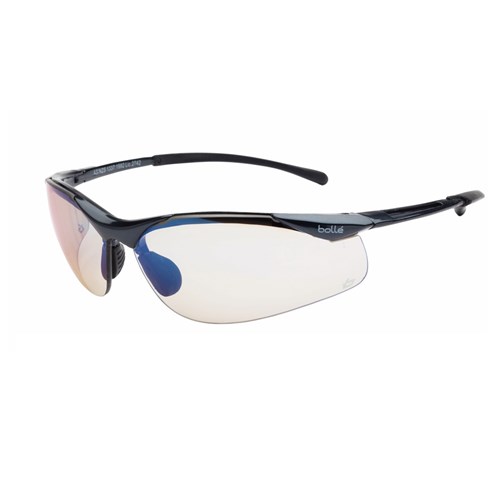 Bolle Safety Sidewinder Safety Glasses - Gun Metal Frame ESP Lens