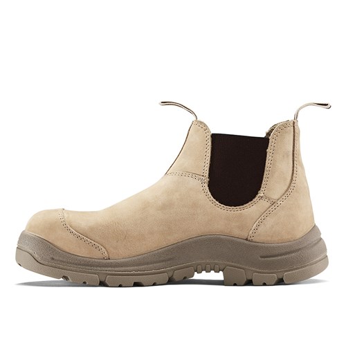 Elastic Sided Safety Boots with anti-penetration plate protection