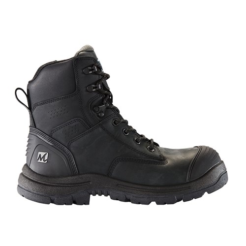 Anti static Zip Sided Lace Up Safety Boots