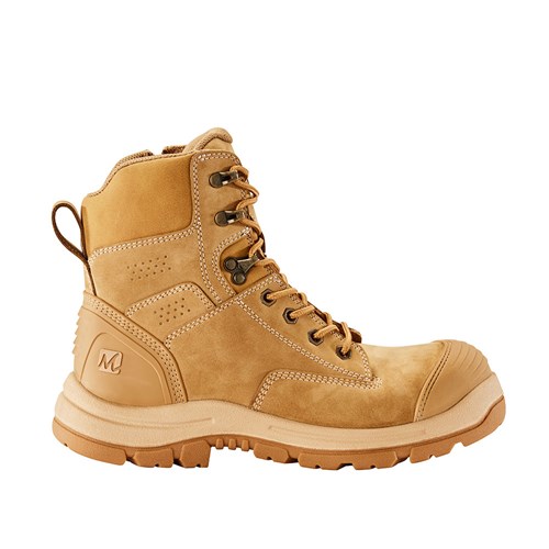 MRX Brady Mid Zip Sided Lace Up Safety Boots