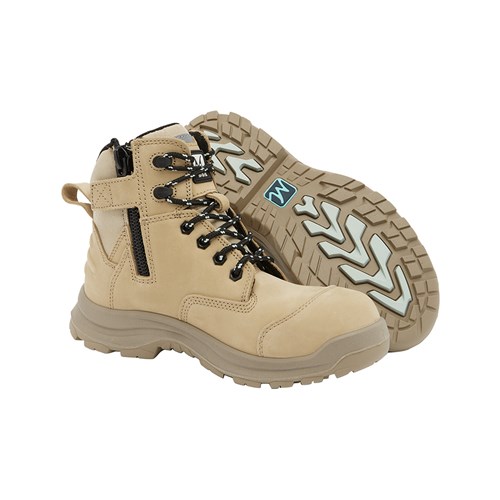 Women's side zip work boots from MRX