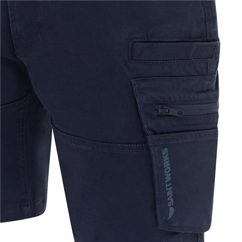 Navy cargo work shorts
