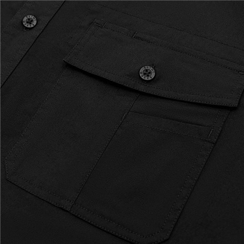 Double Pocket Long Sleeve Work Shirt