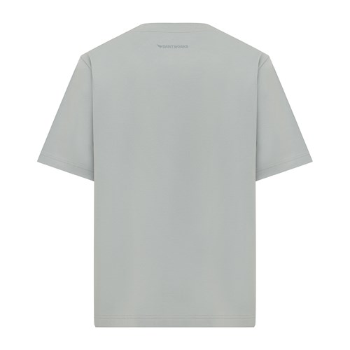 Sa1nt Works Short Sleeve Box Tee -  Slate Blue Rear