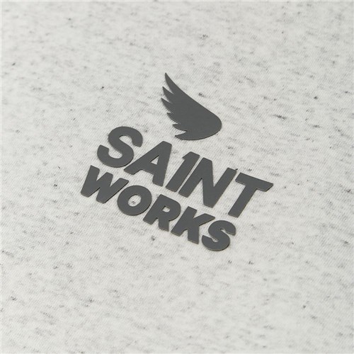 Hoodie with logo on chest