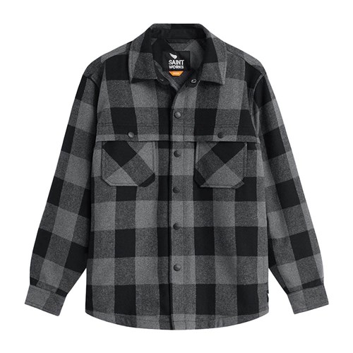 Sa1nt Works Yarndye Quilted Check Jacket