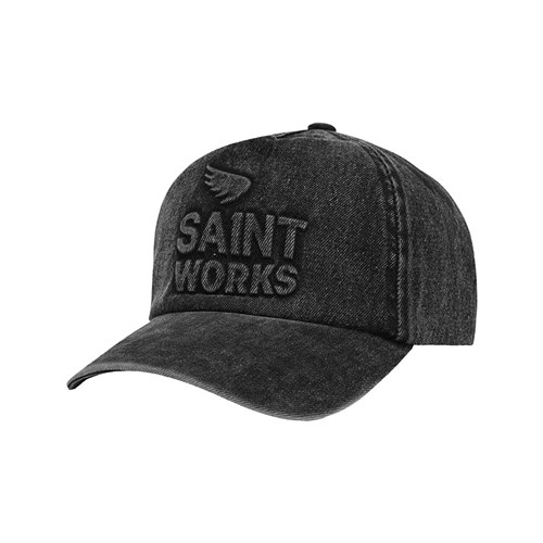 Sa1nt Works Workwear Distressed Denim Cap
