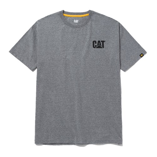 CAT® Workwear Trademark Tee - Dark Heather Grey