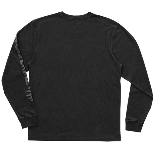Black long sleeve graphic tees