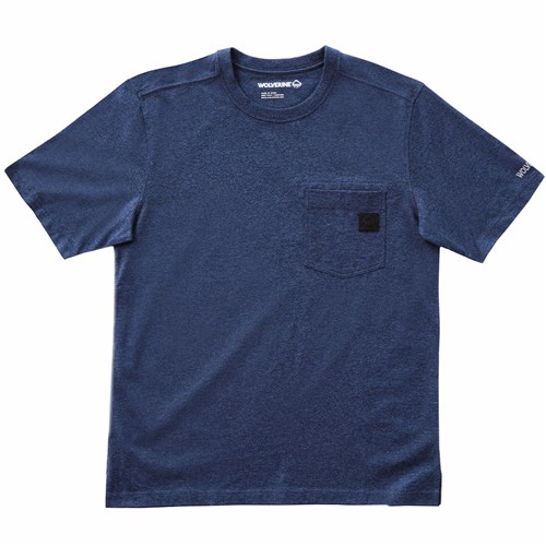 Wolverine Guardian Cotton S/S Tee - Light Blue
