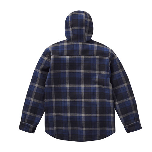 Hooded sherpa jacket