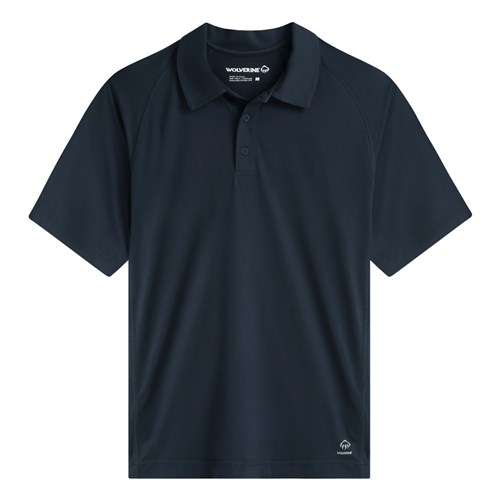 Dark Navy short sleeve performance polo?
