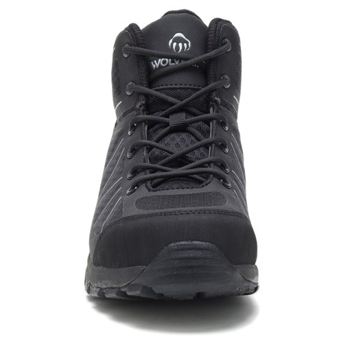 Wolverine safety shoes with Removable full-cushioned molded EVA footbed