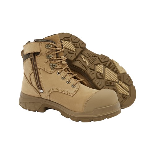 Wolverine Blaze Zip Sided Lace Up Safety Boots