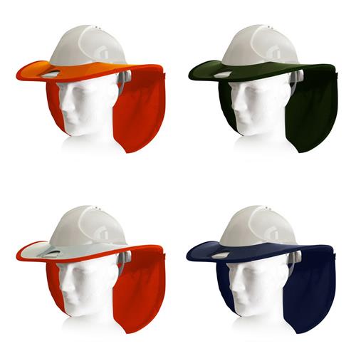 Snap Brim with Rigid Sunshade Hard Hat
