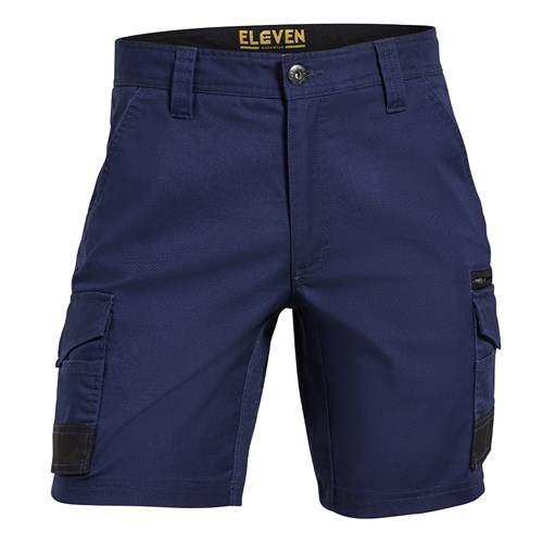 Eleven Workwear Contrast Panel Short