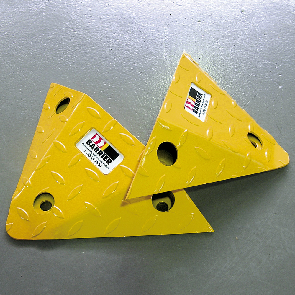 Barrier Security Heavy Duty Steel Speed Hump End Caps (Pair) SMSEC