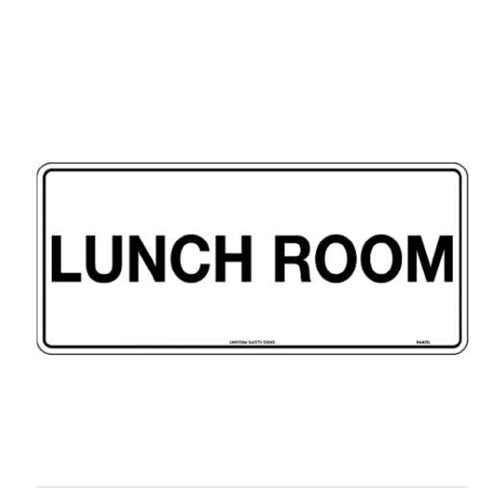 General Sign Lunch Room Poly 450x300 944LSP