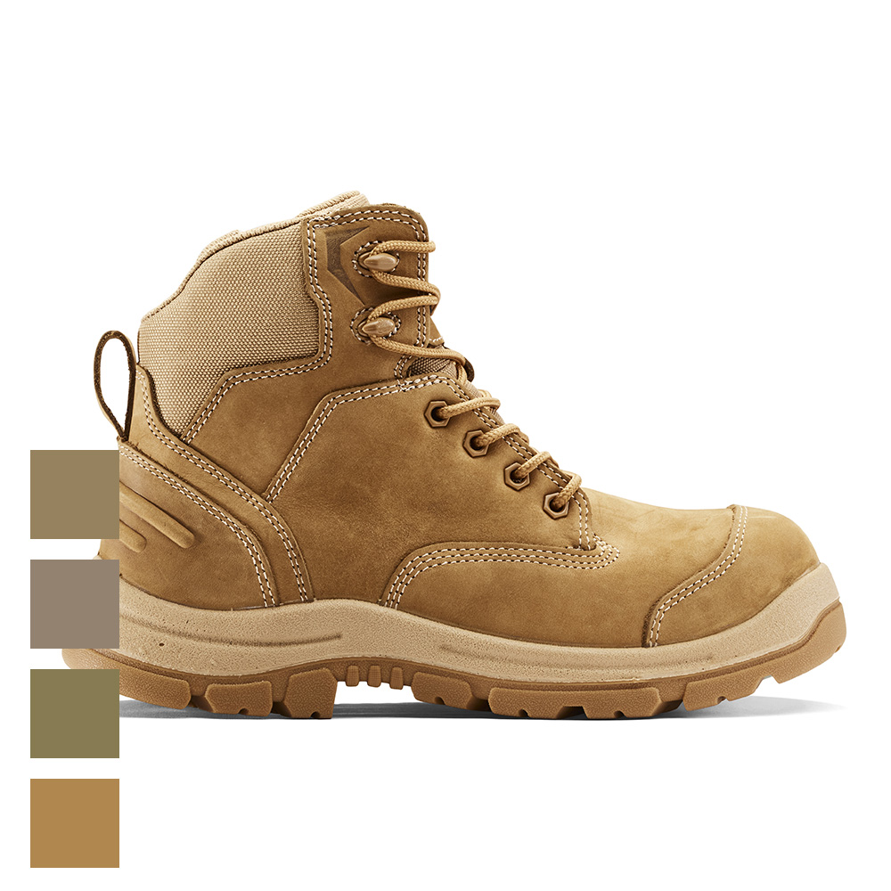 M.R.X. Tyson Zip Sided Lace Up Safety Boots