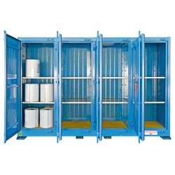 Storemasta 850L Outdoor Flammable Liquid Storage Cabin PR850