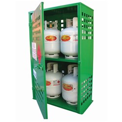 Storemasta 4 x 9kg LPG Gas Bottles Storage Cage GQA04