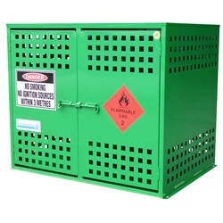Storemasta 24 x 9kg LPG Gas Bottle Storage Cage GQA24