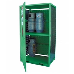Storemasta Forklift Gas Bottle Storage Cage 12 Bottles GF12