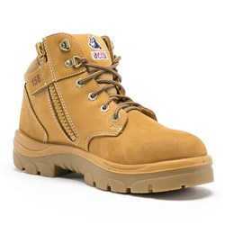 Steel blue boots outlet sale