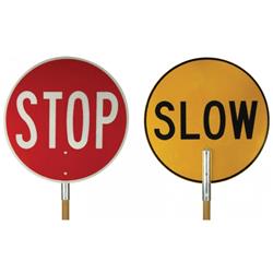 Stop Slow 600mm Timber Handle Baton T7-1B -WH-1