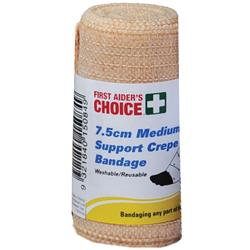 First Aider's Choice™ 7.5 cm Medium Support Crepe Bandage 40026