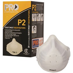 Paramount Safety Disposable P2 Face Mask / Respirator (Bx 20) PC305
