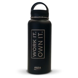 RSEA “Work it. Own It” 946ml Insulated Stainless Steel Water Bottle