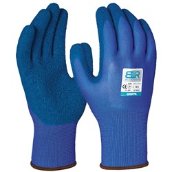 Blue Rapta 'GRIPPA' General Purpose Latex Palm Coated Gloves BRGRIPPA