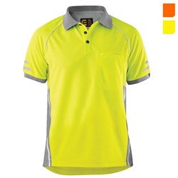 ELEVEN Workwear AeroCOOL Hi-Vis Polo Shirt