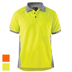 ELEVEN Workwear AEROCOOL Hi-Vis Polo Shirt